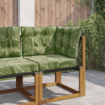 Cuscino per divano da esterno Poliestere Design a foglia