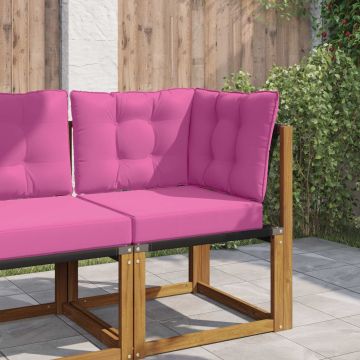 Cuscino per divano da esterno Poliestere Rosa 50,5 x 50,5 cm