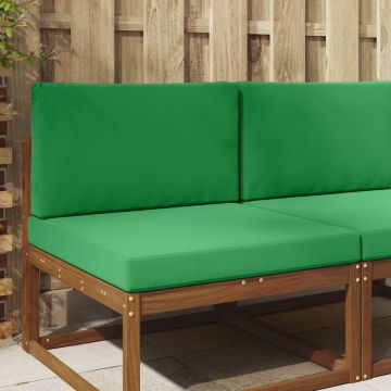 Cuscino per divano da esterno Poliestere Verde 80 x 80 cm
