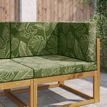 Cuscino per divano da esterno Poliestere Design a foglia
