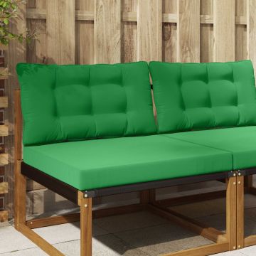 Cuscino per divano da esterno Poliestere Verde 80 x 68,5 cm
