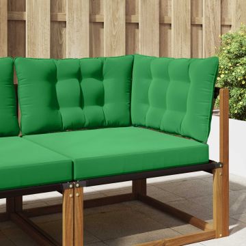 Cuscino per divano da esterno Poliestere Verde 68,5 x 68,5 cm