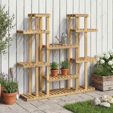 Supporto per piante Bianco 123 x 25 x 114,5 cm