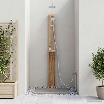 Doccia da esterno 257 cm Bianco