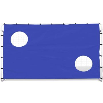 Porta da Calcio e Telone con Buchi per Allenamento 240x92x150cm