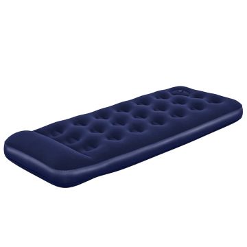 Bestway Materasso Gonfiabile Floccato con Pompa 185 x 76 x 28 cm