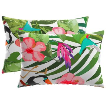 Federa 2 pcs HEERLEN Multicolore 30 x 50 cm Poliestere
