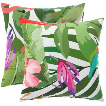 Federa 2 pcs HEERLEN Multicolore 35 x 35 cm Poliestere