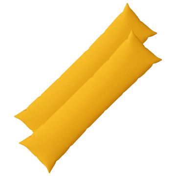Federa 2 pz HEERLEN Giallo Chiaro 40 x 145 cm Tessuto