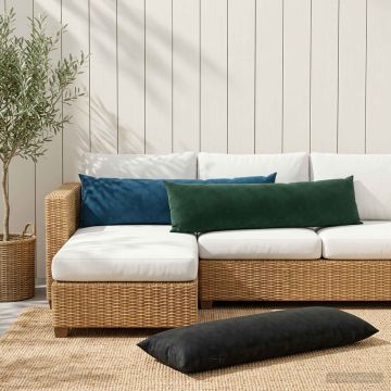 Federa HEERLEN Blu 40 x 145 cm Velluto