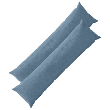 Federa 2 pcs HEERLEN Blu 40 x 145 cm corduroy