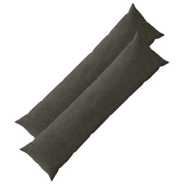 Federa 2 pcs HEERLEN Antracite 40 x 145 cm corduroy