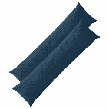 Federa 2 pcs HEERLEN Blu navy 40 x 145 cm corduroy