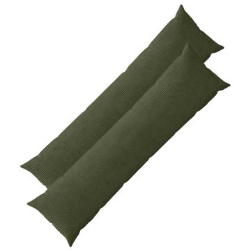 Federa 2 pcs HEERLEN Verde 40 x 145 cm corduroy