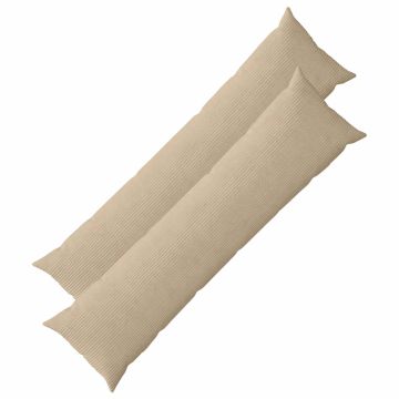 Federa 2 pcs HEERLEN Tortora 40 x 145 cm corduroy