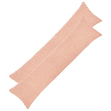 Federa 2 pcs HEERLEN Rosa 40 x 145 cm Bouclé