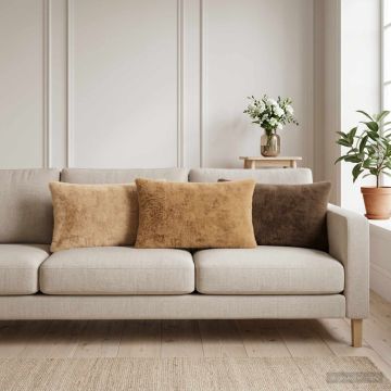 Federa 2 pz HEERLEN Crema 40 x 60 cm