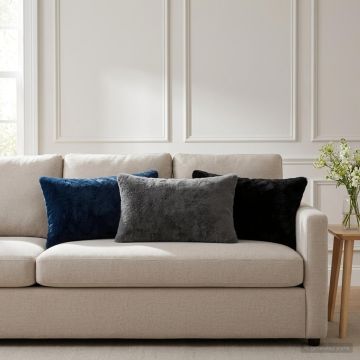 Federa 2 pz HEERLEN Grigio Scuro 40 x 60 cm