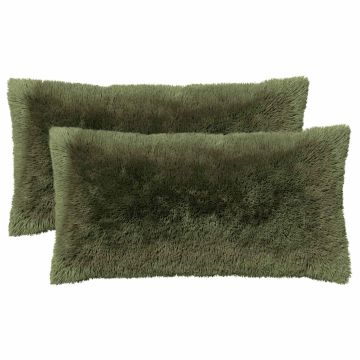 Federa 2 pcs HEERLEN Verde 40 x 70 cm Fleece PV