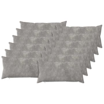 Federa 12 pcs HEERLEN Grigio Chiaro 40 x 80 cm