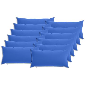 Federa 12 pz HEERLEN Blu Reale 40 x 80 cm Poliestere