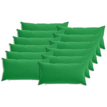 Federa 12 pcs HEERLEN Verde 40 x 80 cm Poliestere