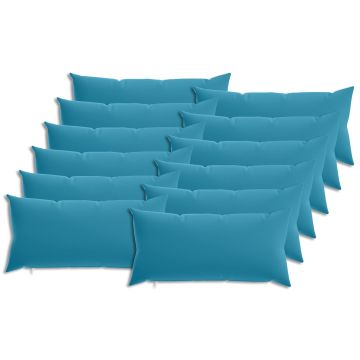 Federa 12 pcs HEERLEN Azzurro 40 x 80 cm Poliestere