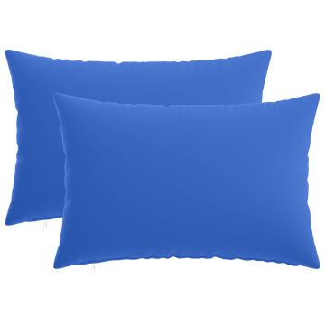 Federa 2 pcs HEERLEN Blu Reale 50 x 75 cm Poliestere