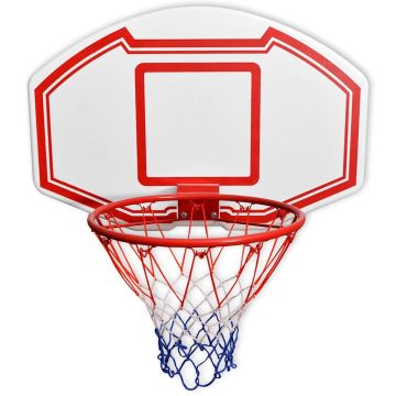 3 Pz Set Canestro da Basket da Parete 90x60 cm