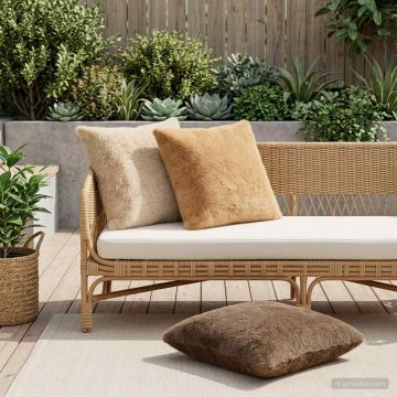 Federa 6 pz HEERLEN Tortora 55 x 55 cm