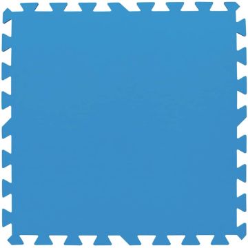 Bestway Protezioni per il Pavimento della Piscina 8 pz Blu 58220