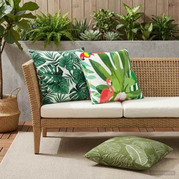 Federa 2 pcs HEERLEN Multicolore 65 x 65 cm Poliestere