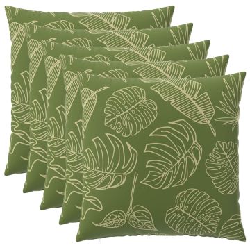 Federa 6 pcs HEERLEN Design a foglia 65 x 65 cm Poliestere