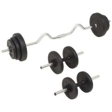 Set Bilanciere e Manubri 30 kg