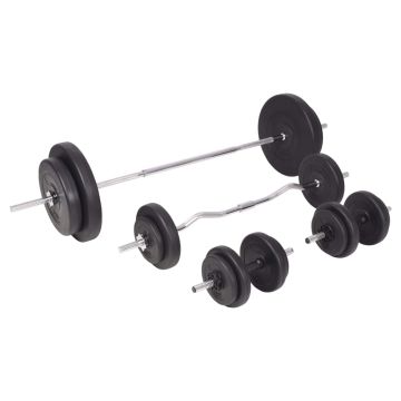 Set Bilanciere e Manubri da 90 kg