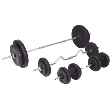 Set Bilanciere e Manubri da 90 kg