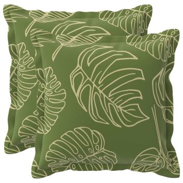Federa 2 pz HOUTEN Design a foglia 30 x 30 cm Poliestere