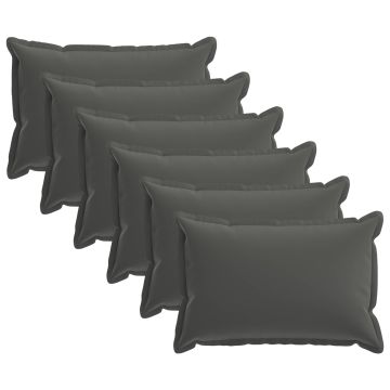 Federa 6 pz HOUTEN Antracite 30 x 50 cm Poliestere