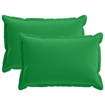 Federa 2 pz HOUTEN Verde 30 x 50 cm Poliestere