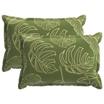 Federa 2 pz HOUTEN Design a foglia 30 x 50 cm Poliestere