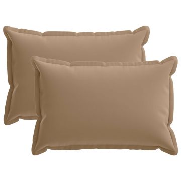Federa 2 pz HOUTEN Tortora 30 x 50 cm Poliestere
