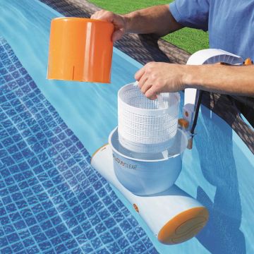 Bestway Pompa con Filtro per Piscina Flowclear Skimatic 3974 L/h 58469