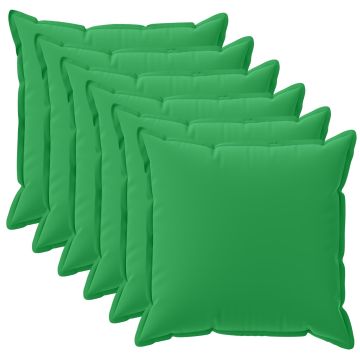 Federa 6 pz HOUTEN Verde 40 x 40 cm Poliestere