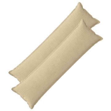 Federa 2 pz HOUTEN Grigio Verde Chiaro 40 x 145 cm corduroy