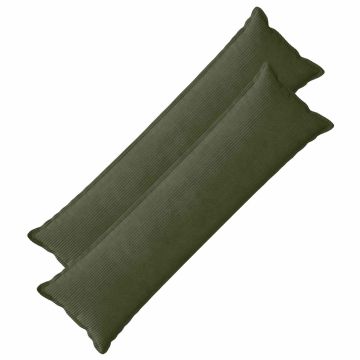 Federa 2 pz HOUTEN Verde 40 x 145 cm corduroy