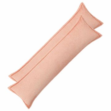 Federa 2 pcs HOUTEN Rosa 40 x 145 cm Bouclé