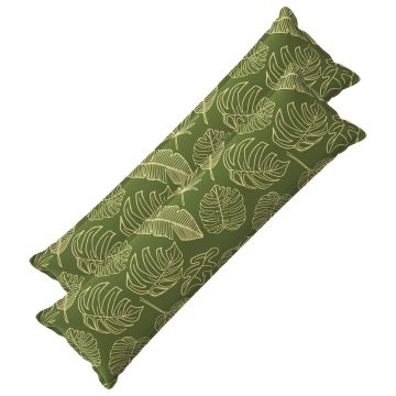 Federa 2 pz HOUTEN Design a foglia 40 x 145 cm Poliestere