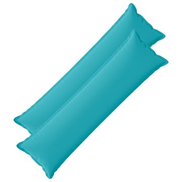 Federa 2 pz HOUTEN Turchese 40 x 145 cm Poliestere