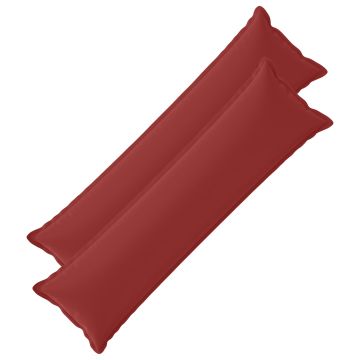 Federa 2 pz HOUTEN Rosso Vino 40 x 145 cm Poliestere