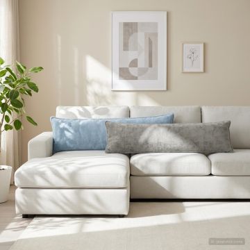 Federa HOUTEN Grigio Chiaro 40 x 145 cm